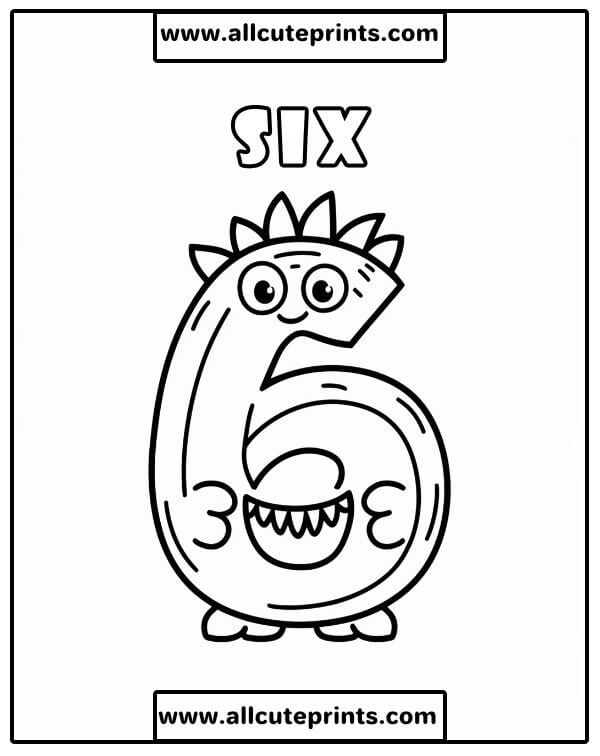 monster-number-6-coloring-worksheet